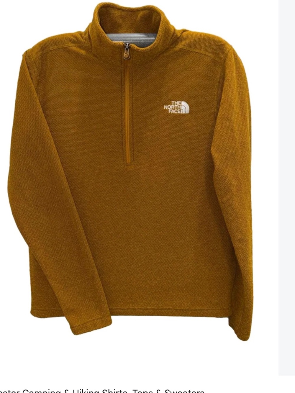 The North Face Men’s Half-Zip  Fleece Pullover Sweater Size XL
